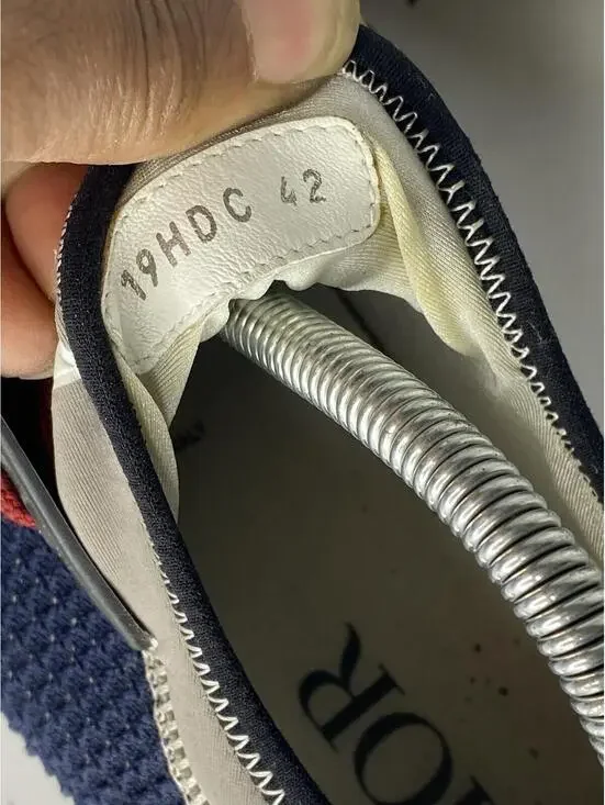 Dior B21 Neo Technical Knit 'Navy' Men Size 42 - Picture 8 of 9